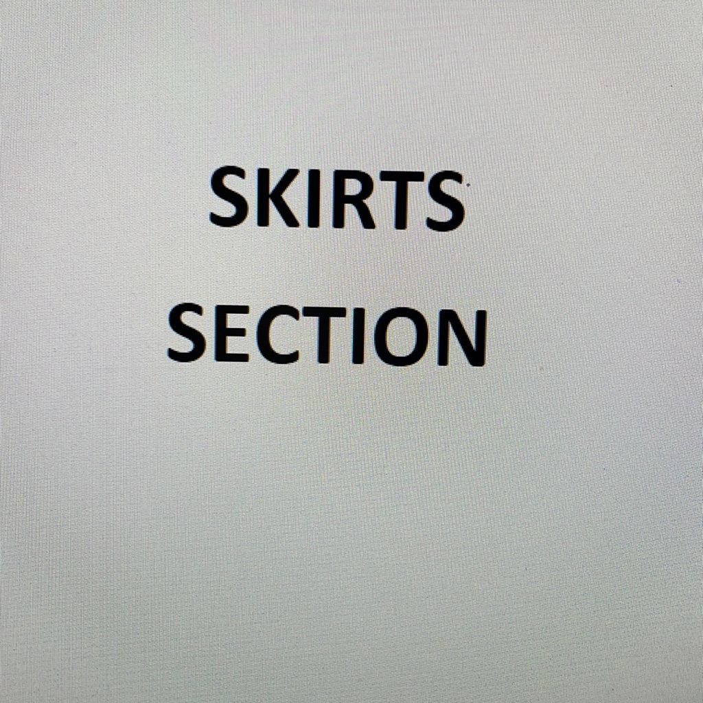 Skirts Section